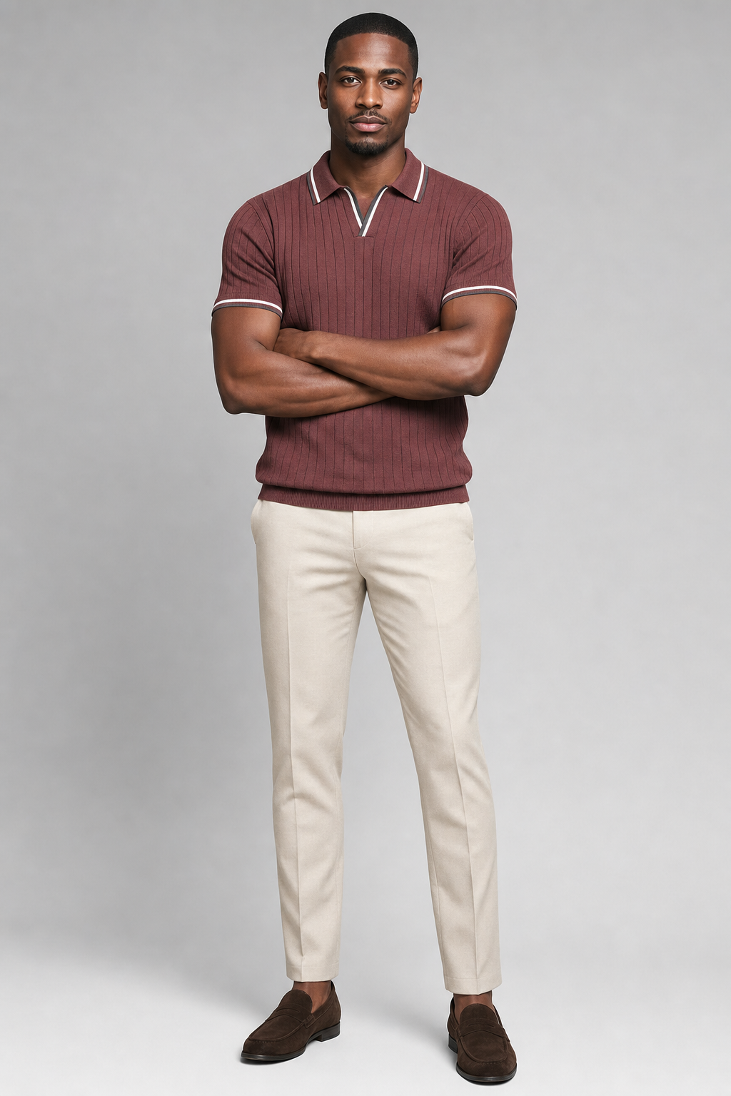 Model wearing La Provence Polo