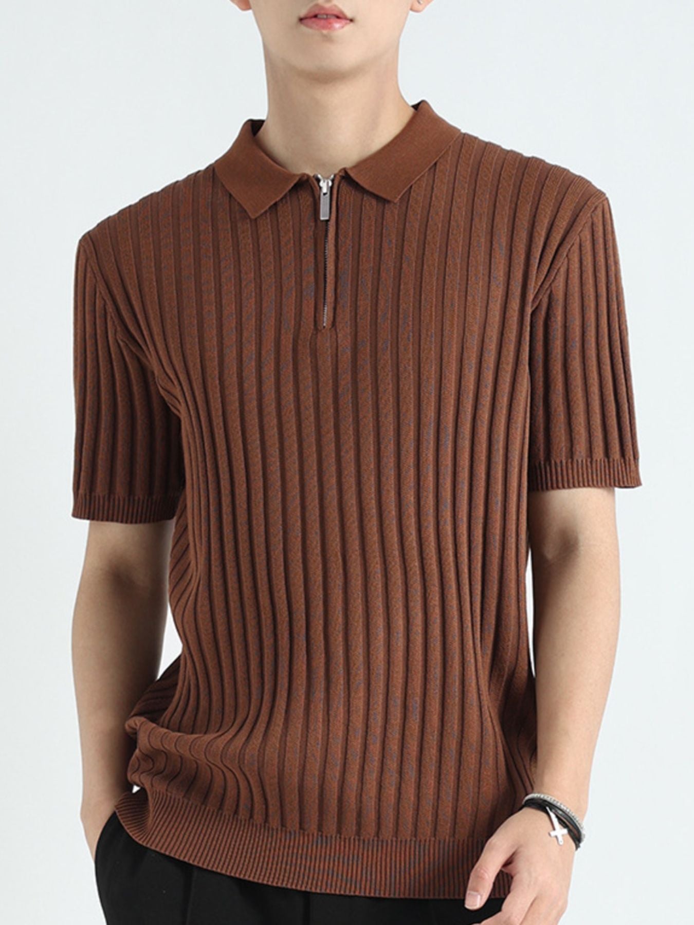 La Seine Polo in Brown