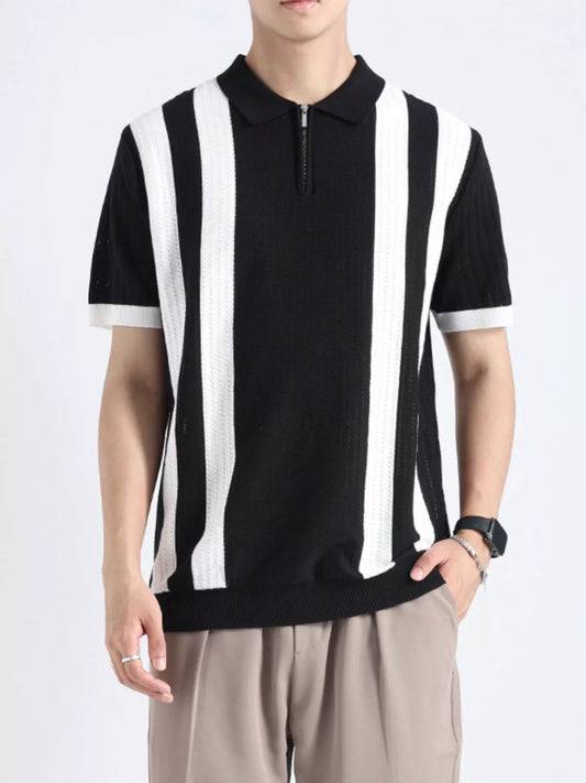 Le Zephyr Polo in Black