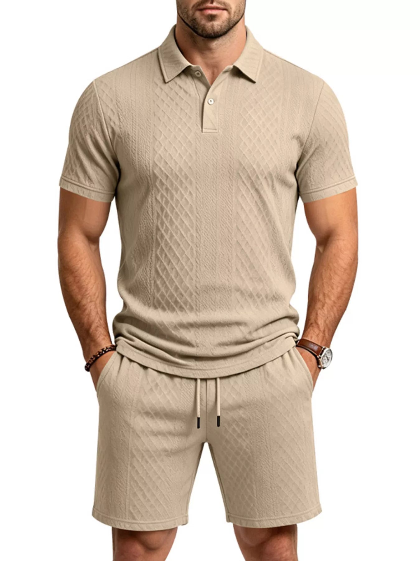 La Côte Set in Khaki