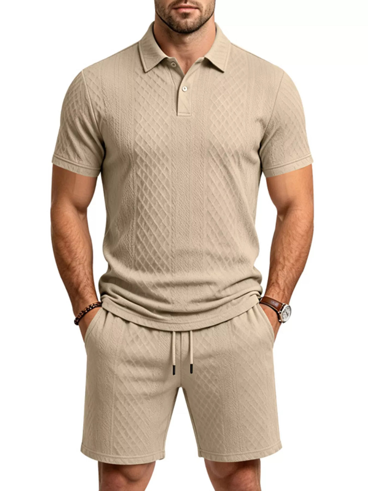 La Côte Set in Khaki