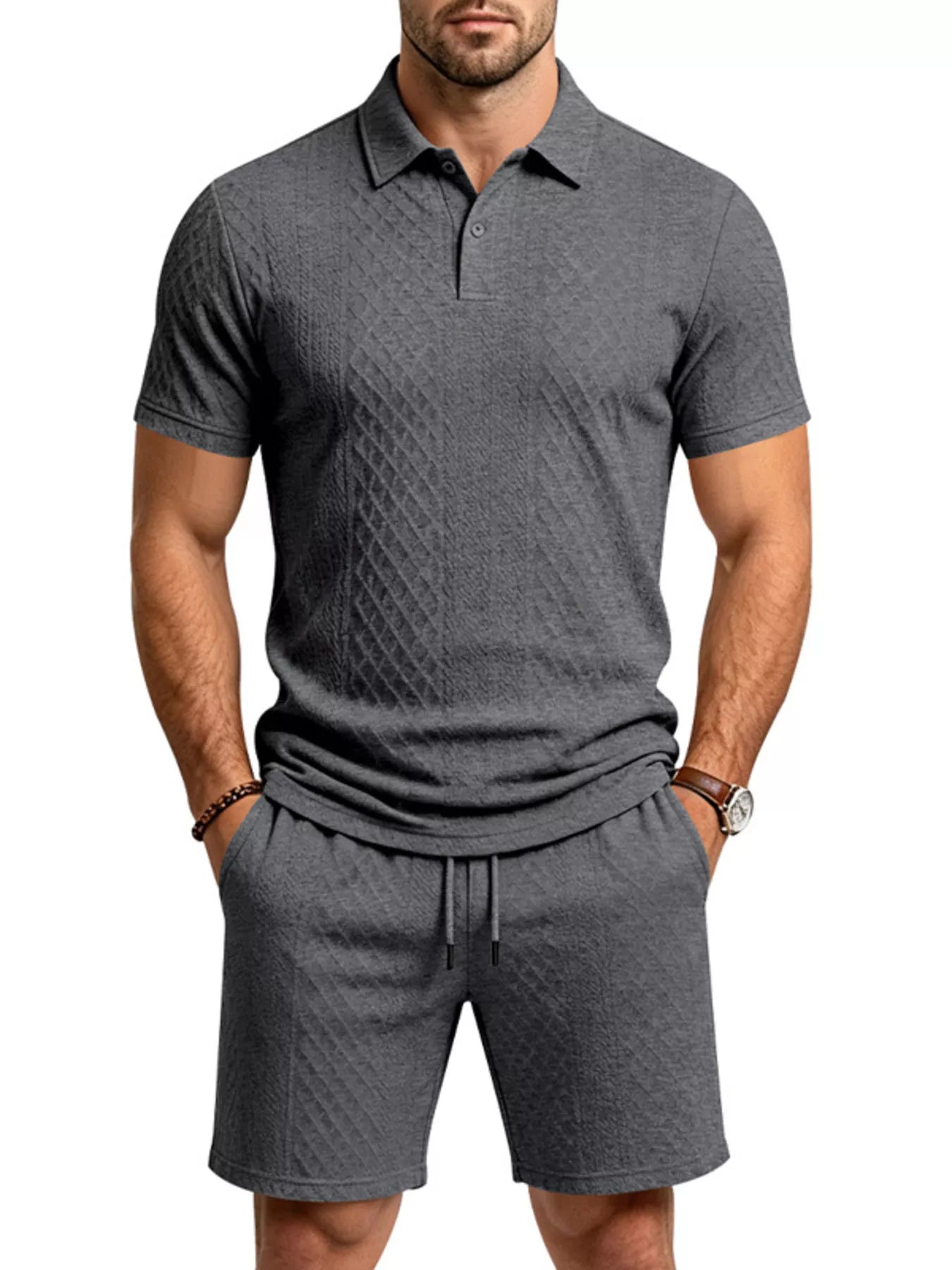 La Côte Set in Dark Gray