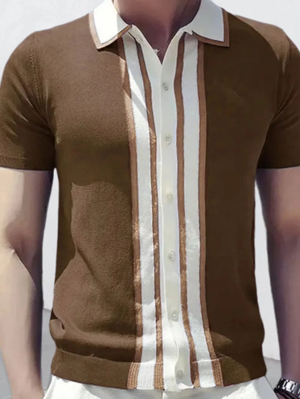 Le Comtois Polo in Brown