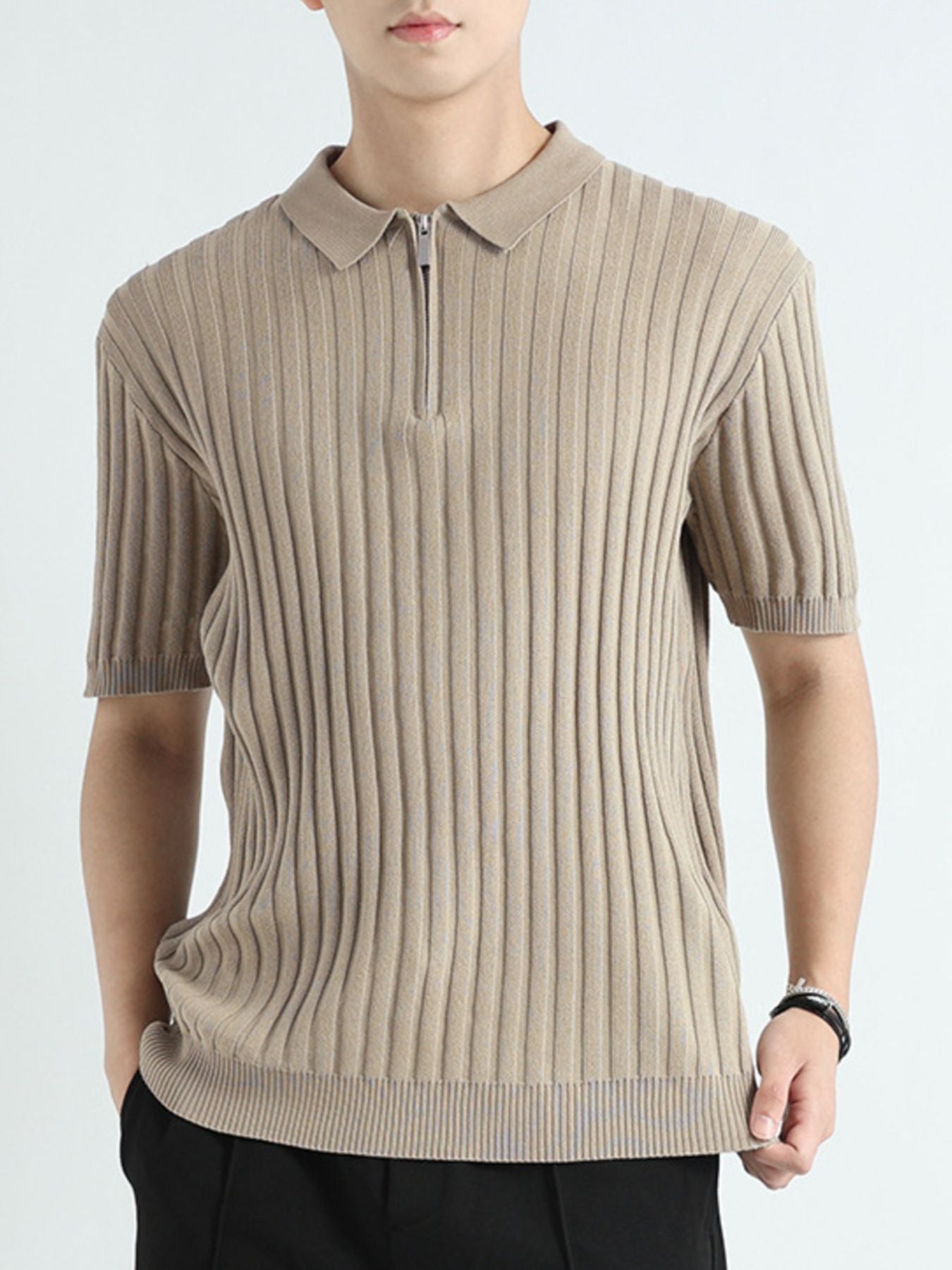 La Seine Polo in Khaki