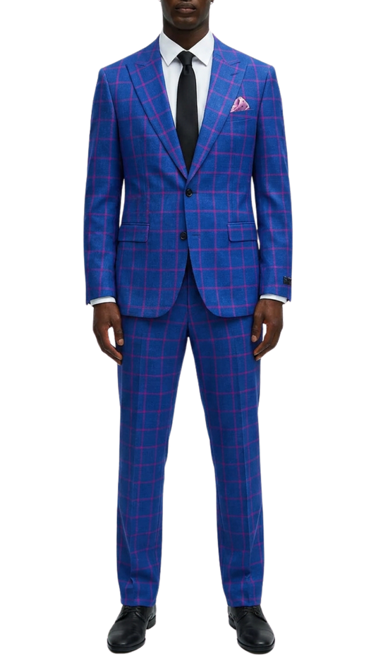 Le Kingston Suit - Bleu