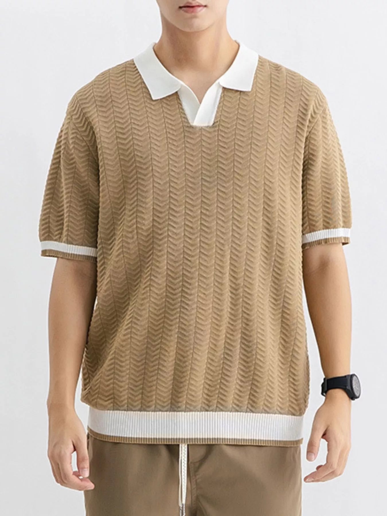 Le Vernon Polo in Camel