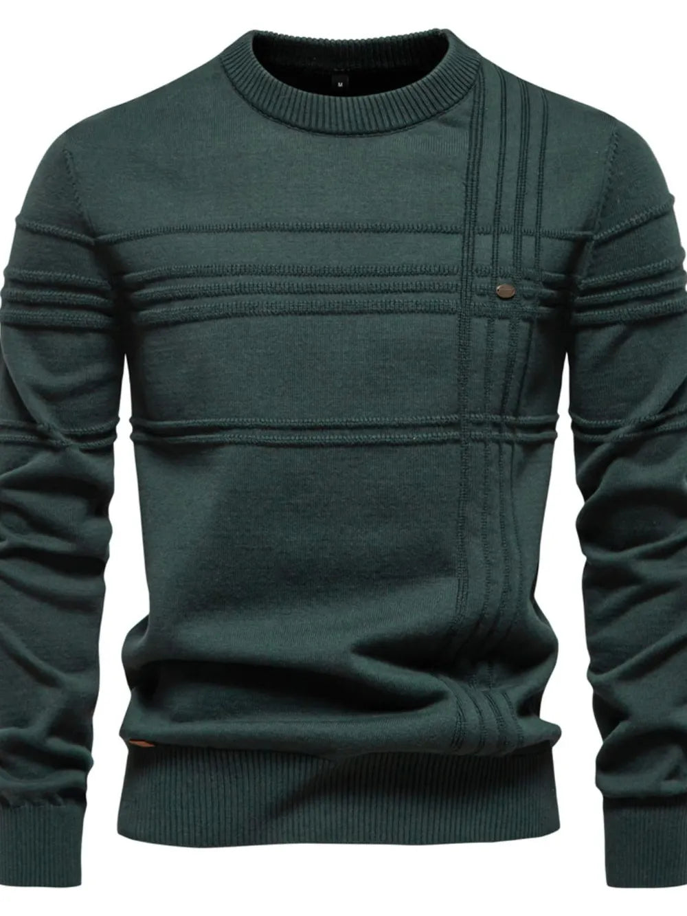 Le Quai Sweater in Dark Green