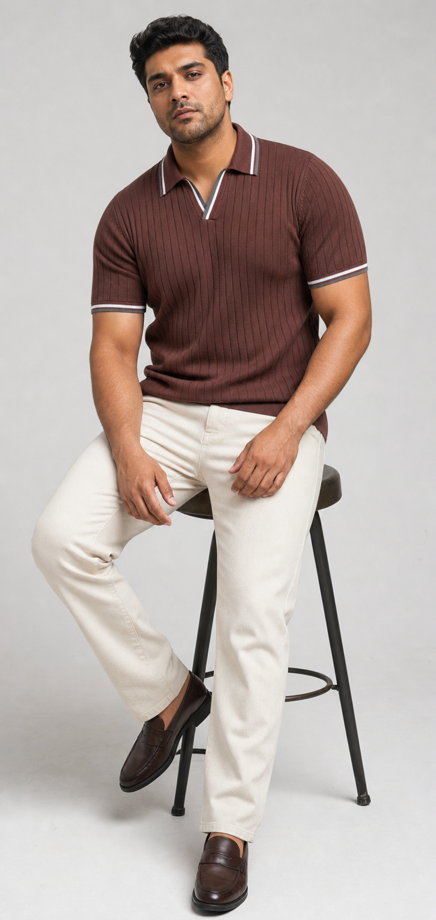 Model wearing La Provence Polo